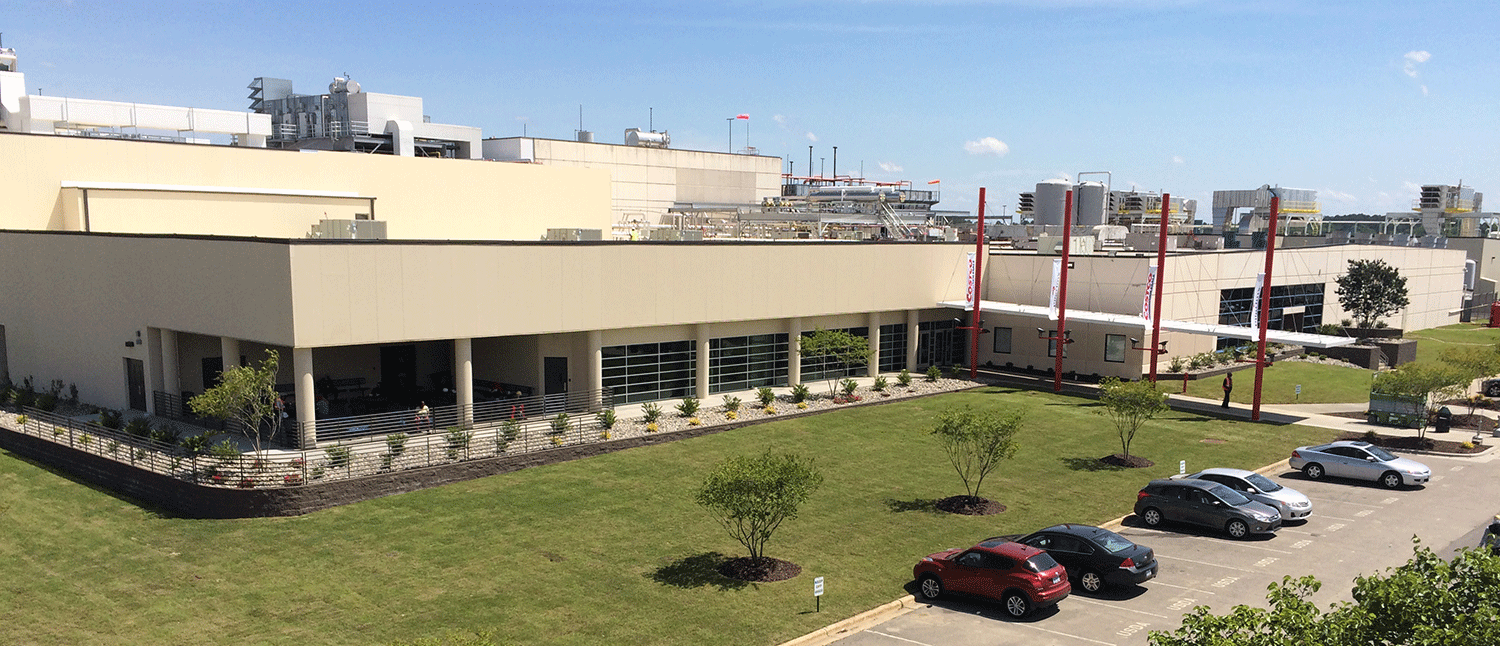 Aerial photo of Burke Industrial